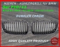 Preview: passend für BMW Nieren Kühlergrill dunkler Chrom 5er F10 F11 ab 01/10-07/13