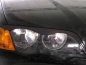 Preview: passend für BMW Eyebrows - Scheinwerferblenden Carbon 3er E46 4trg.