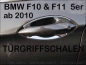 Preview: passend für BMW Türgriffschalen Chrom 5er F10 F11