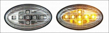 Fit on MINI Chrome Union Jack LED Side-Indicators R50 R52 R53