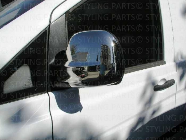 MERCEDES VITO W639 MIRROW COVERS IN CHROM