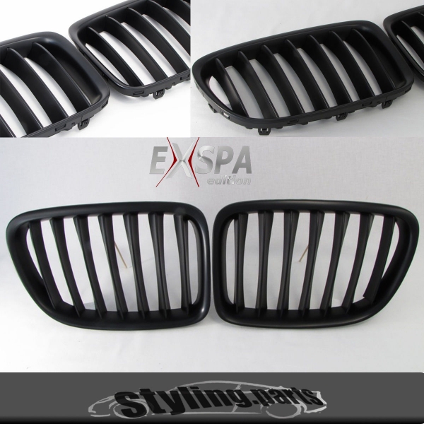 Fit for BMW Grill glossy black X5 E70 2006-