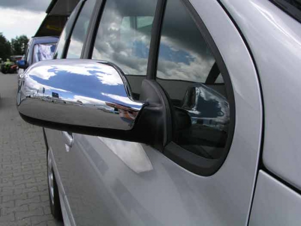 Passend für Peugeot 307 Spiegelkappen Chrom