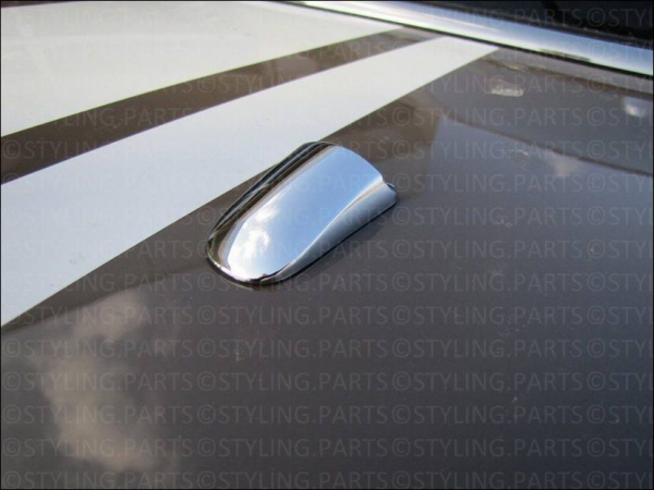 FPR MINI ONE COOPER COUNTRYMAN R60 ab 2010 WASHER JET ANTENNA BASE COVER CHROME
