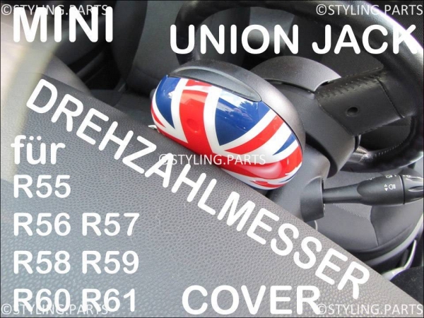 Passend für MINI Cover für den Drehzahlmesser Union Jack R55 R56 R57 R58 R59 R60