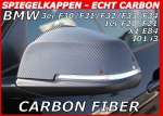 passend für BMW Spiegelkappen ECHT Carbon 1er F20/21 X1 E84 3er F30/F31/F32/F33/F34 I01 i3