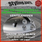 Preview: Passend für MINI Ventilkappen Union Jack Black R50 R52 R53 R56 R57 R58 R59 R60