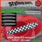 Preview: COUNTRYMAN 4pcs DOORHANDLE COVERS CHECKERED FLAG