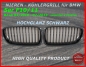 Preview: Fit on BMW Grill glossy black 5er F10 F11 ab 01/10-07/13