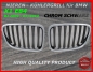 Preview: passend für BMW Kühlergrill Nieren Chrom Schwarz X1 E84 2009-