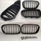 Preview: Fit on BMW Grille glossy Black 1er F20 F21 Doublespoke