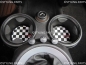 Preview: Fit on MINI Insert for Cupholder CHEQUERED FLAG R60 R61