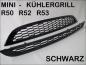 Preview: passend für MINI Kühlergrill Austauschgrill 2tlg Schwarz R50 R52 R53