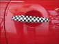 Preview: Fit on MINI Door Handle Covers Chequered Flag R50 R52 R53 R55 R56 R57 R58 R59