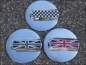 Preview: Fit on MINI COOPER S R55 CLUBMAN R56 ab11/2006 FUEL FILLER CAP Chequered Flag CHROME