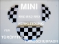 Preview: Passend für MINI Türgriffe/Handschuhfach innen Checkered Flag R50  R52  R53