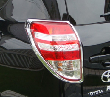 Toyota RAV 4 Rahmen Rücklichter Chrom 09-10