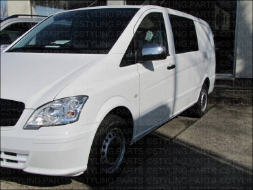 MERCEDES VITO W639 MIRROW COVERS IN CHROM 2010->