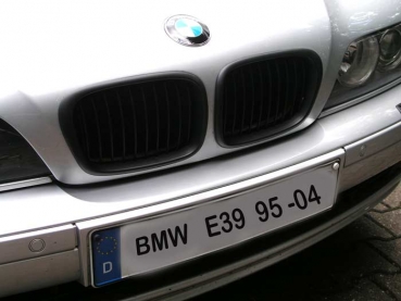 passend für BMW Nieren Kühlergrill Schwarz 5er E39 95-04