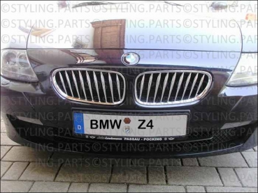 fit on BMW Grille Chrome Z4 02-09
