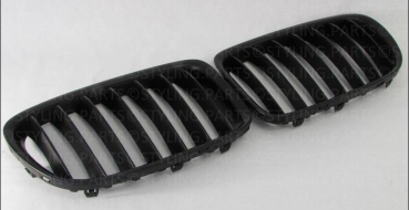Fit for BMW Grill glossy black X5 E70 2006-