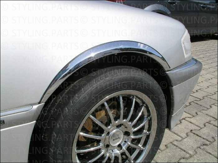 Exspa De Fur Mercedes Radlauf Chrom W201 190er 4 Teilig