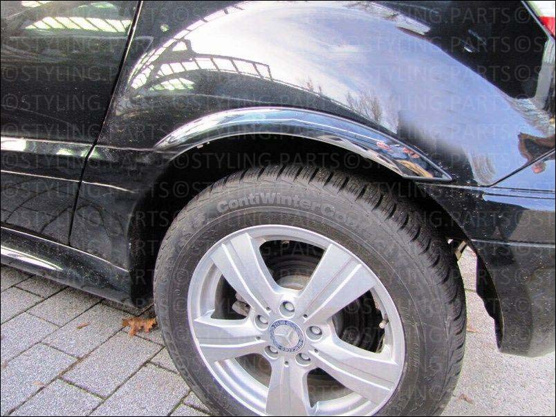 Exspa De Mb Radlauf Chrom W245 B Klasse 2005 06 2011 4tlg