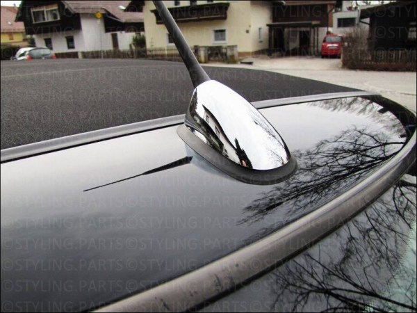 Fit on MINI ONE COOPER R52 ab 2002 & R57 ab 03/2009 WASHER JET & ANTENNA BASE IN CHROME