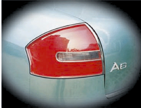 Passend für AUDI Rücklichtrahmen Chrom A6 1997-2004