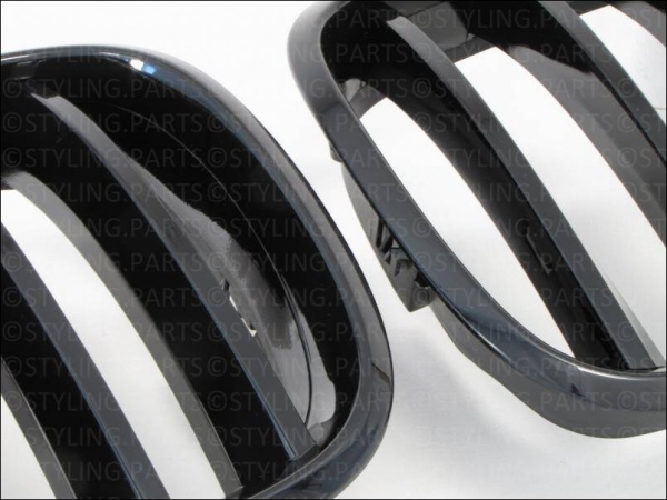 Fit for BMW Grill Highgloss black X5 E70 2006-