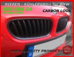 passend für BMW Nieren Kühlergrill Carbon Z4 02-09