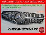 MB Kühlergrill Chrom/Schwarz W207 E-Klasse Coupe & Cabrio MIT STERN