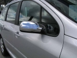 Passend für Peugeot 307 Spiegelkappen Chrom