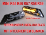 Passend für MINI Blinker Union Jack R55 R56 R57 R58 R59